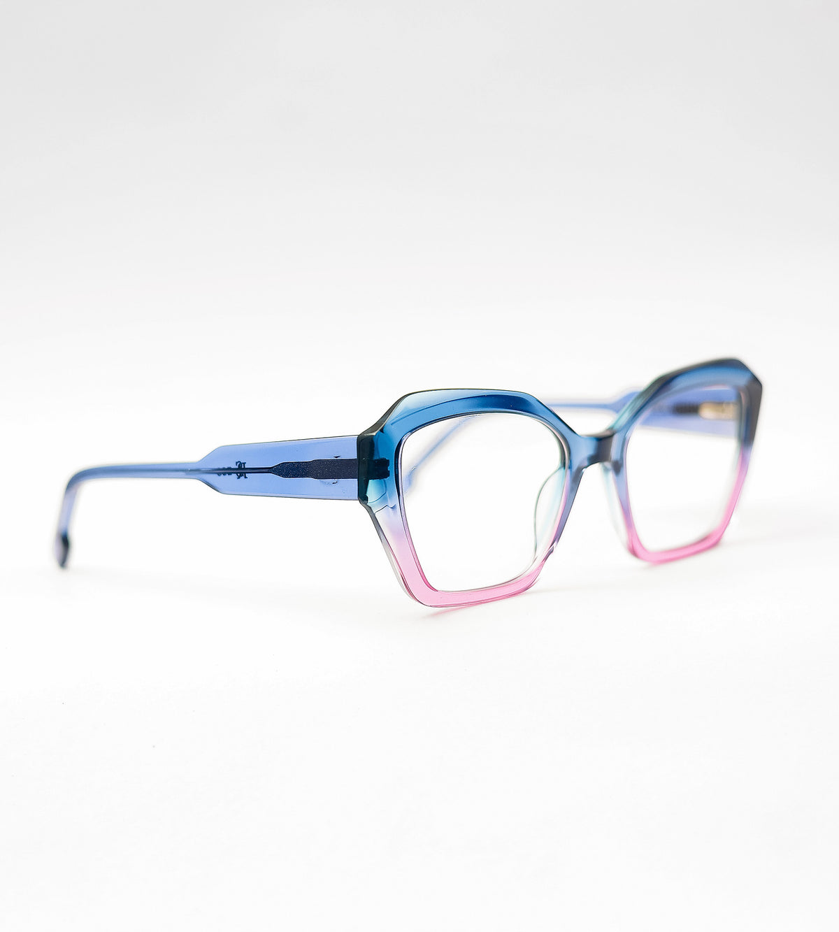 Leander frame - blue and pink