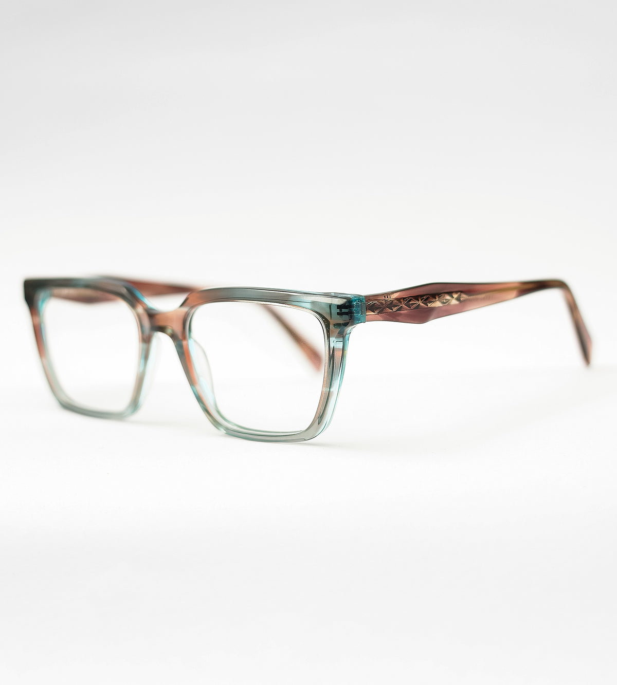 Falcon - CLEAR BROWN&LIGHT GREEN