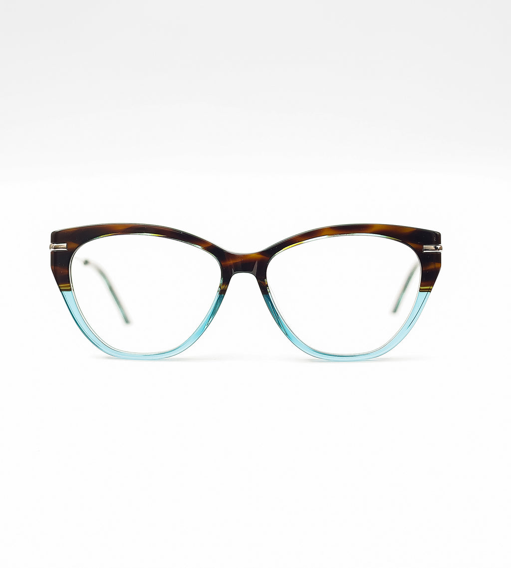 Tristan - CLEAR BROWN/BLUE